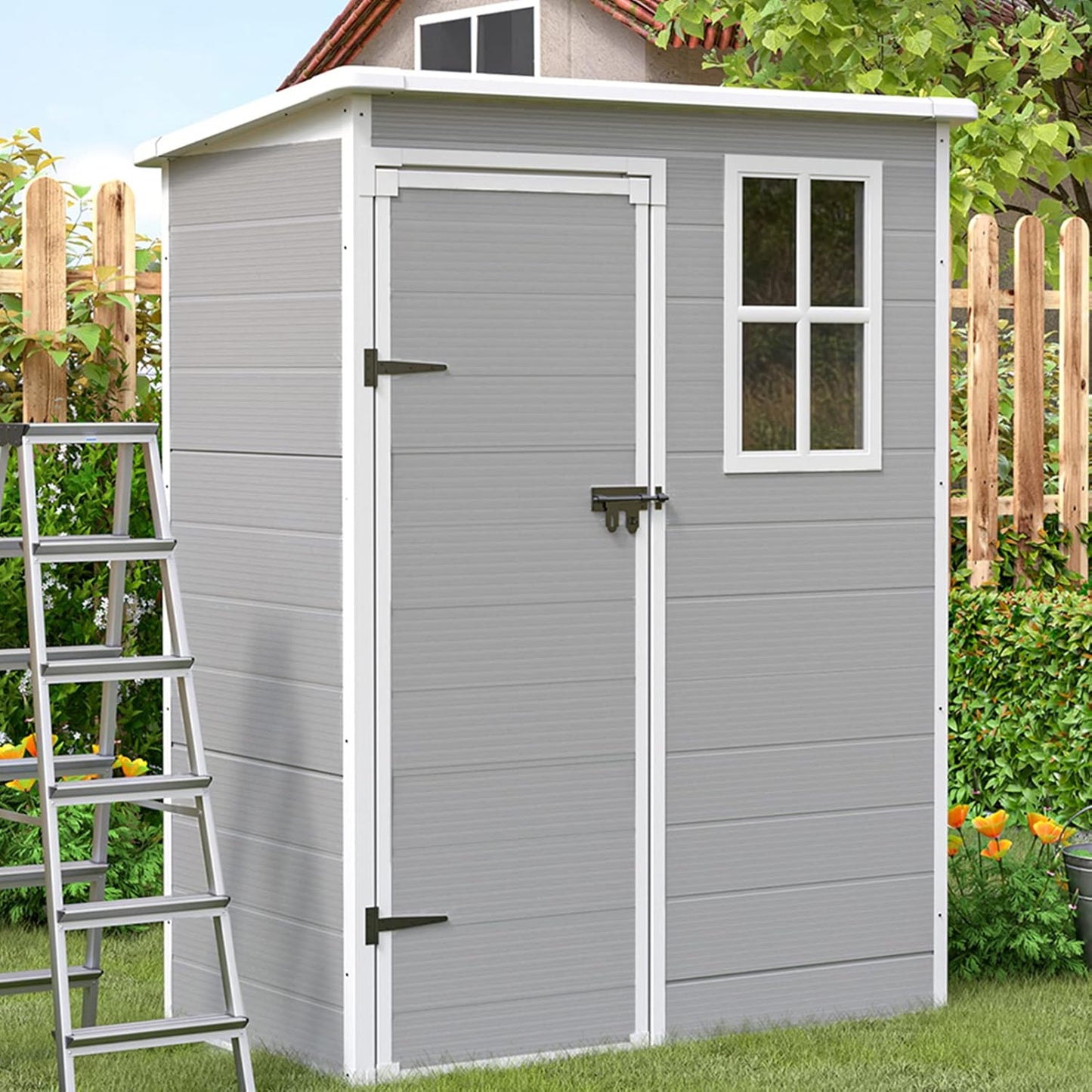 מחסן גינה GreenBox דגם מיכל 138X110