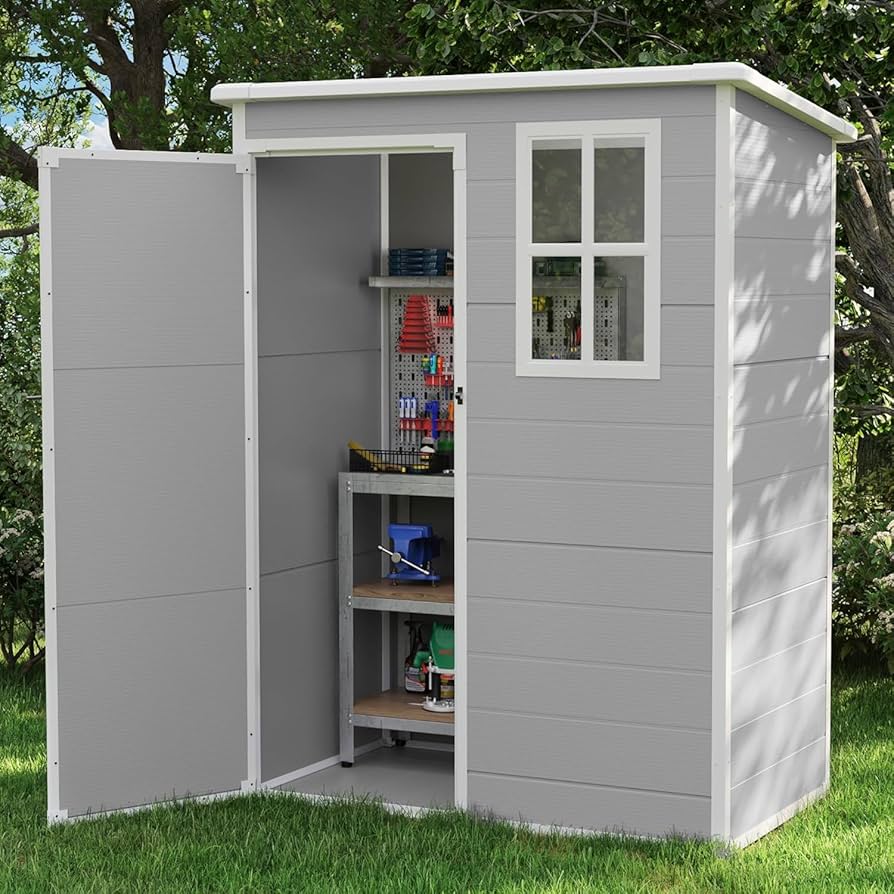 מחסן גינה GreenBox דגם מיכל 138X110