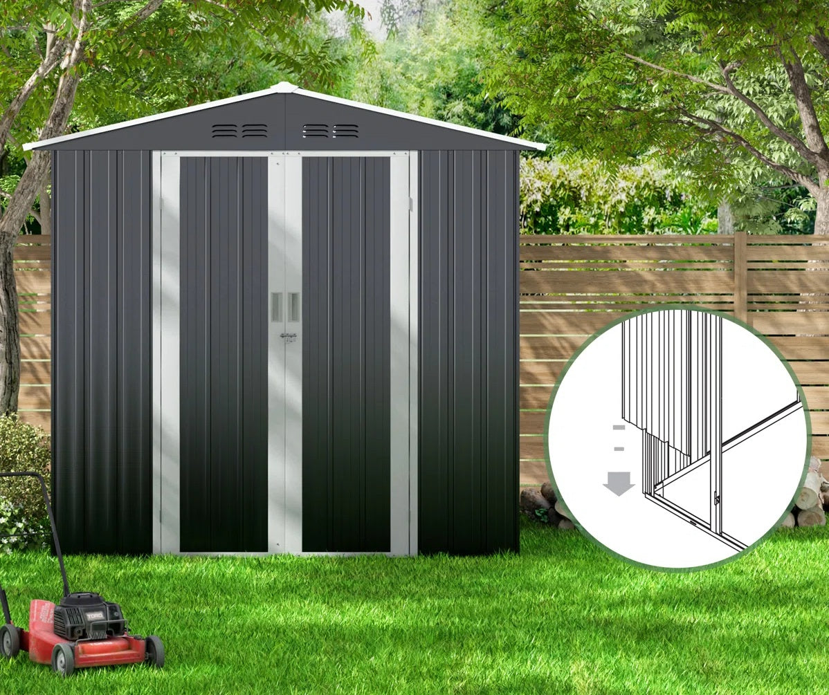 מחסן פרימיום STEEL מבית GreenBox 185X132