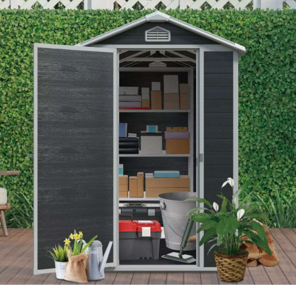 מחסן גינה GreenBox דגם אדם 173X130
