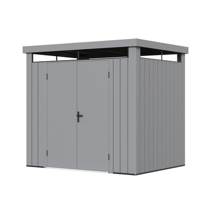 מחסן מתכת Luxury עם חלון היקפי. 243X183X227