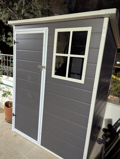 מחסן גינה GreenBox דגם מיכל 138X110